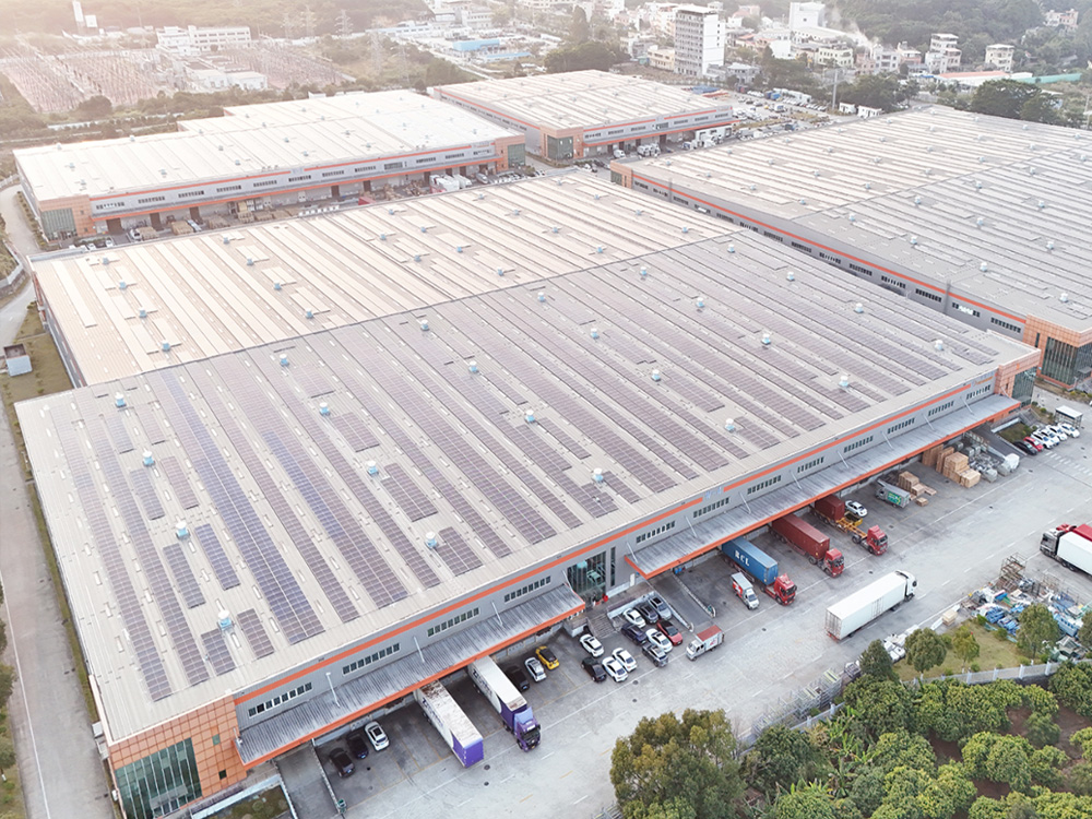 Logistics Park 11MWp Rooftop Distributed Photovoltaic Project in April 2024