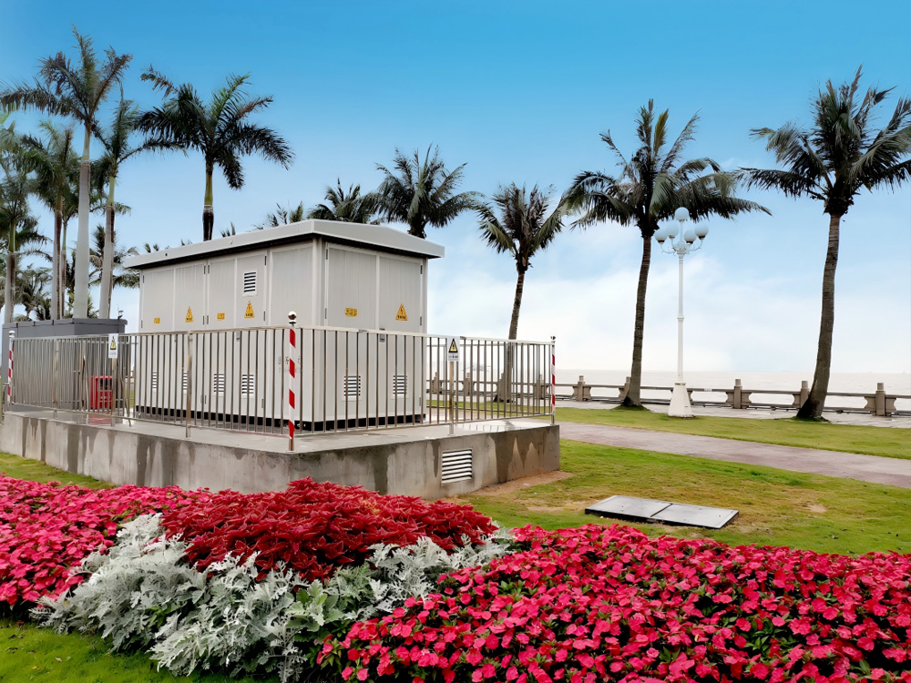 Guangdong Seaside Park 10kV Compact Substation Project in April 2021