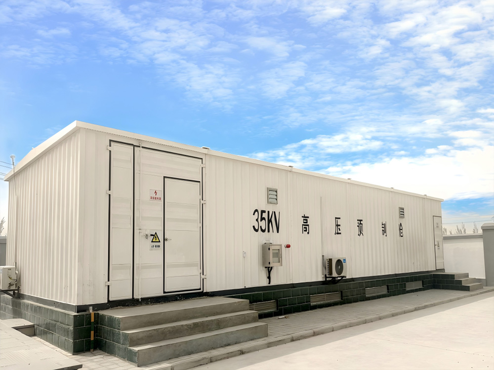 35kV Prefabricated Cabin With Environmentally Friendly New Material in May 2022